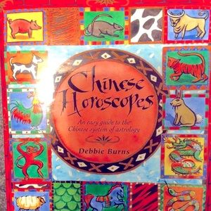 HB book “Chinese horoscopes” vintage Cost plus world market W/dust jacket